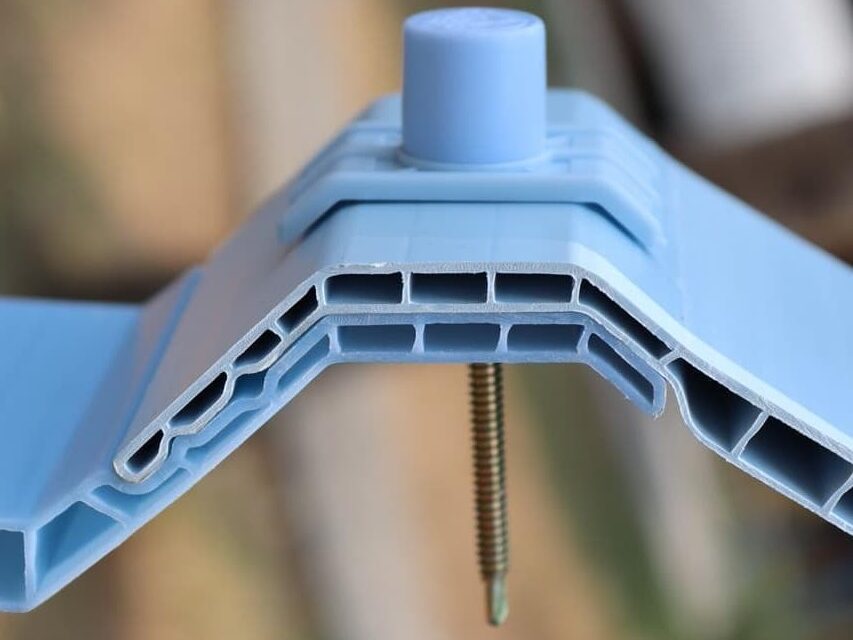 atap upvc dingin tipe twin wall