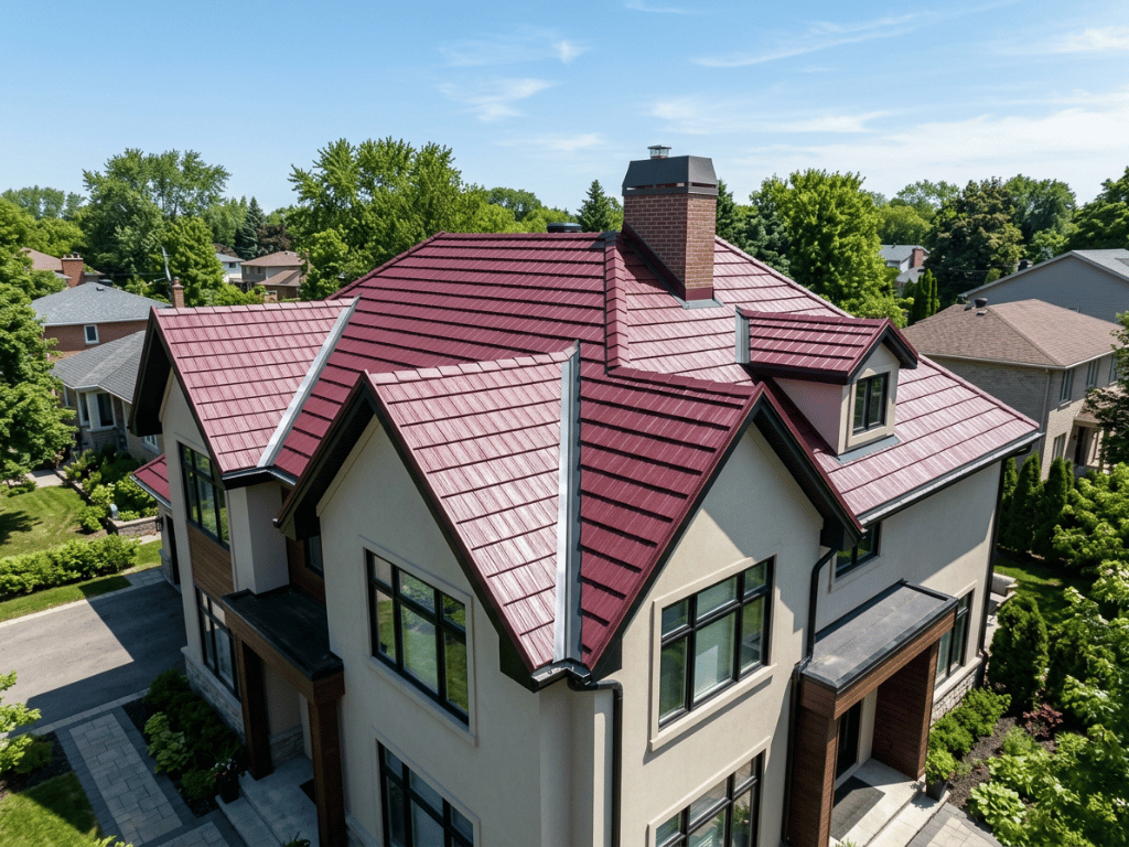 contoh flashing genteng