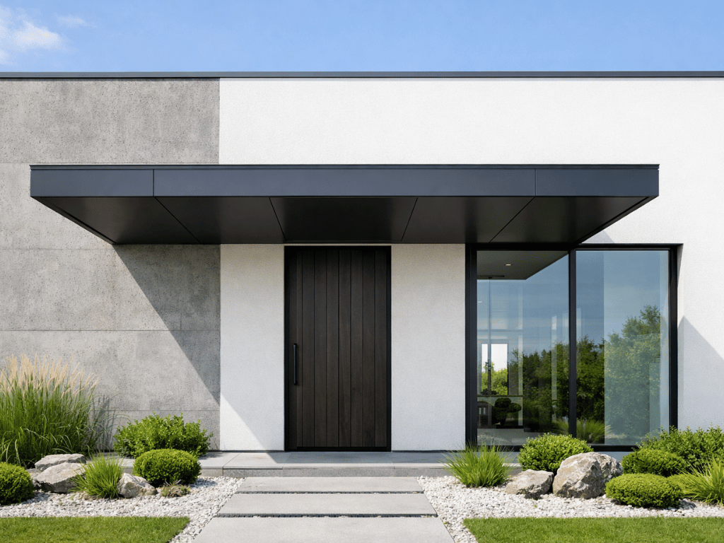 kanopi tanpa tiang cantilever