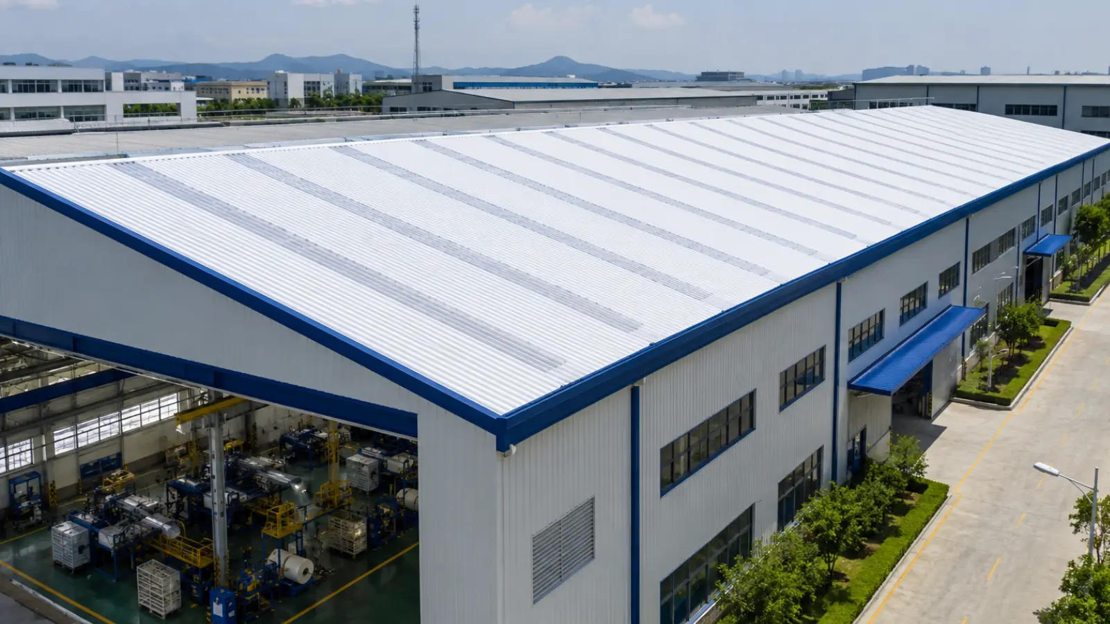 Teknik handling atap UPVC