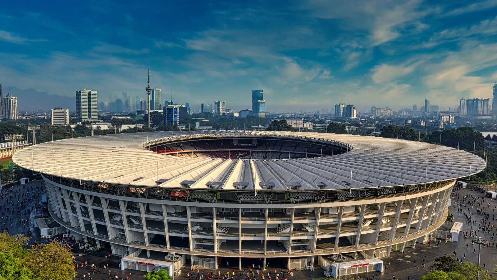 desain atap GBK