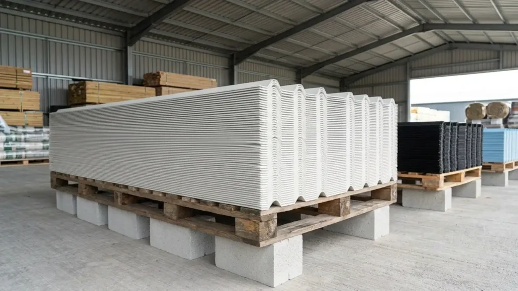 cara menyimpan atap UPVC